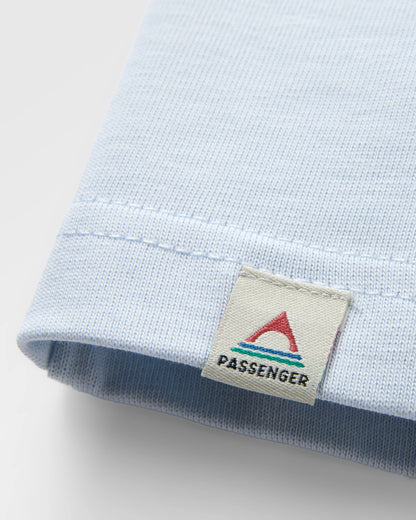 Beyond Relaxed Fit T-Shirt - Grey Blue - Flatlay