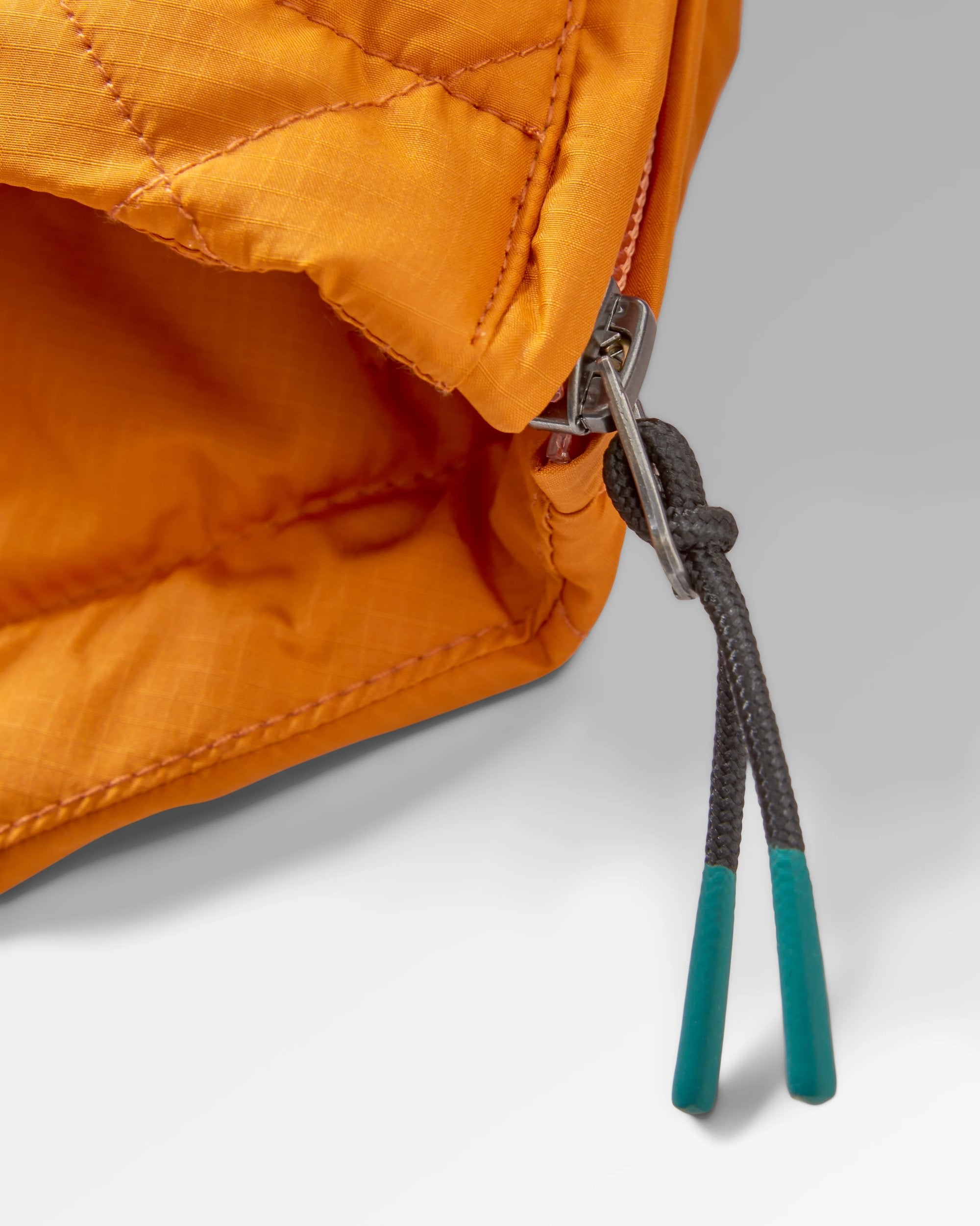 Ocean Recycled Insulated Anorak - Sunrise Orange - Flatlay