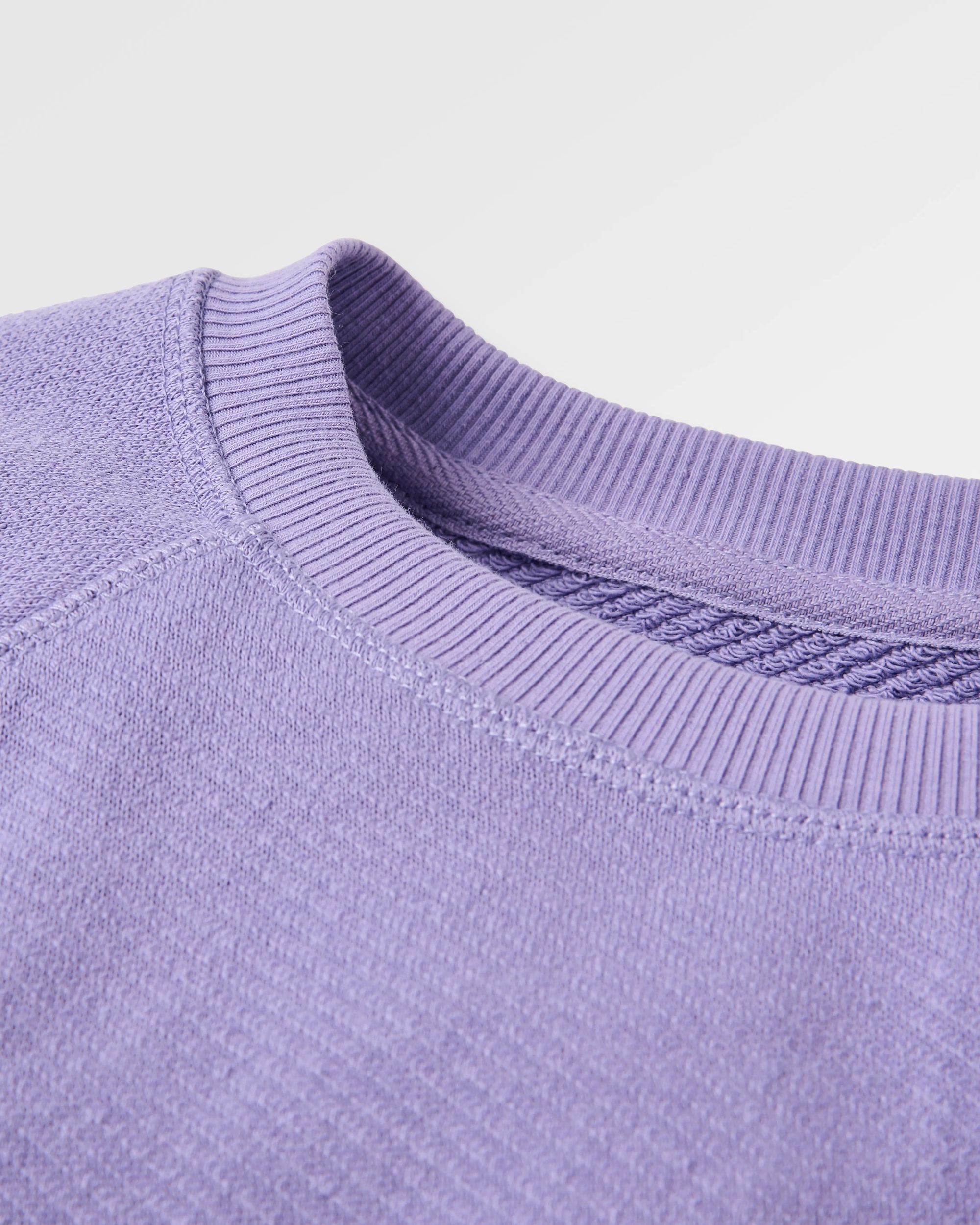 Sneak Sweatshirt - Retro Purple - Flatlay