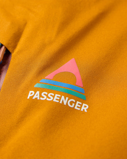 Eclipse Insulated Waterproof Jacket - Retro Orange/Dusty Olive - Flatlay