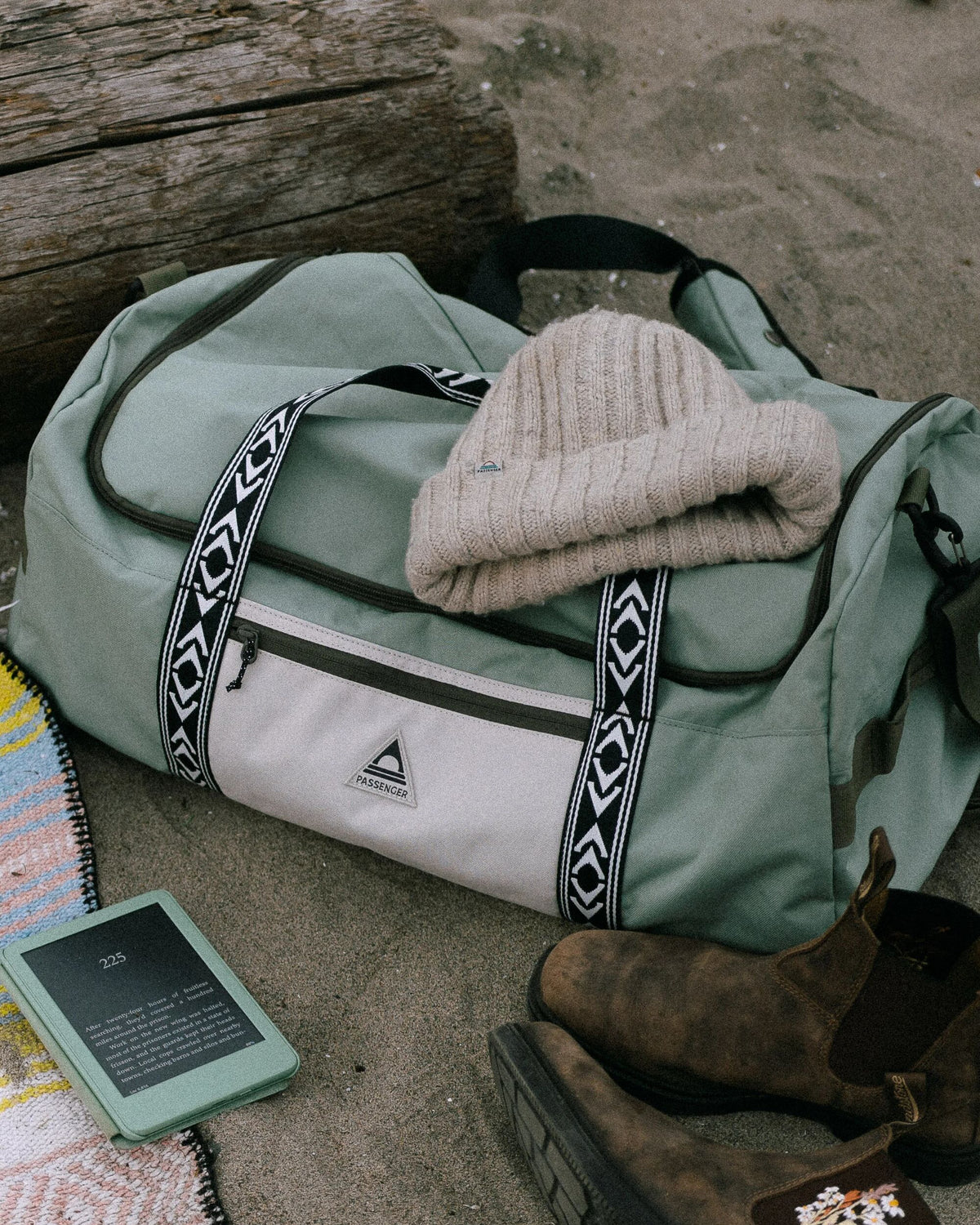 Boondocker 30L Duffel - Pistachio/Misty Grey - IGC
