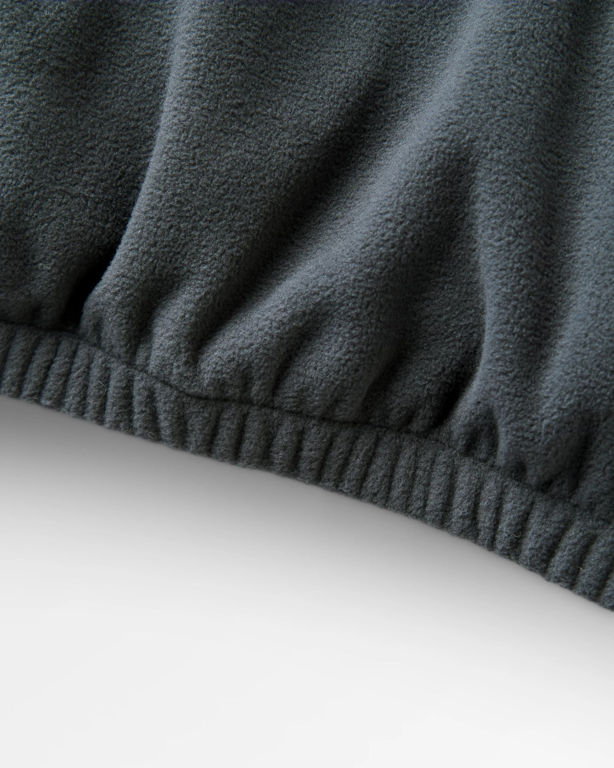Ayla Micro Polartec® 1/4 Zip Fleece - Black - Flatlay