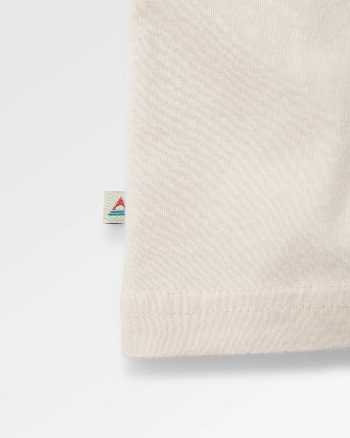 Lost Patch Women's Organic Cotton T-Shirt - White Sand - Flatlay