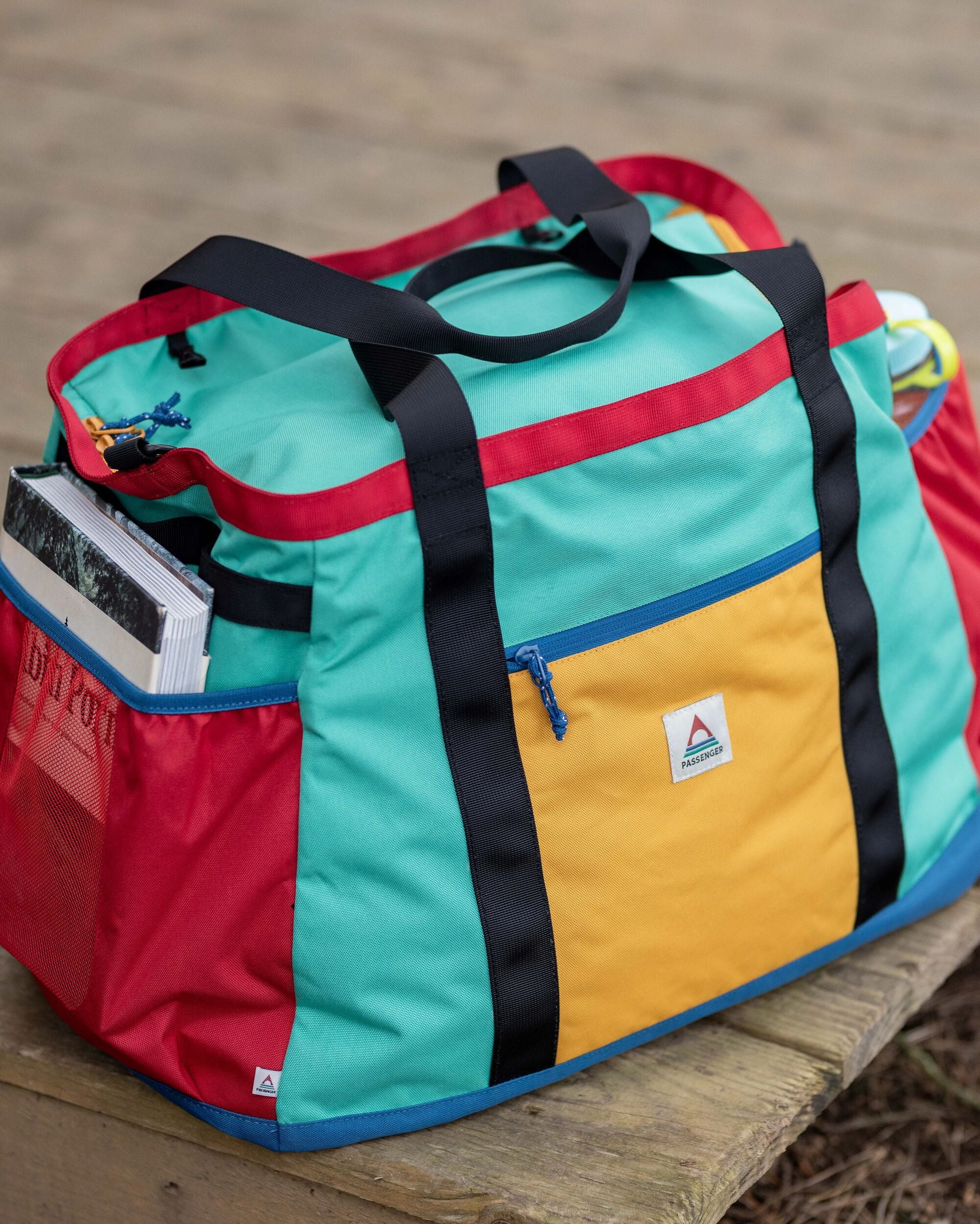 Sojourn Gear Tote 48L - Multi Primary - Lifestyle