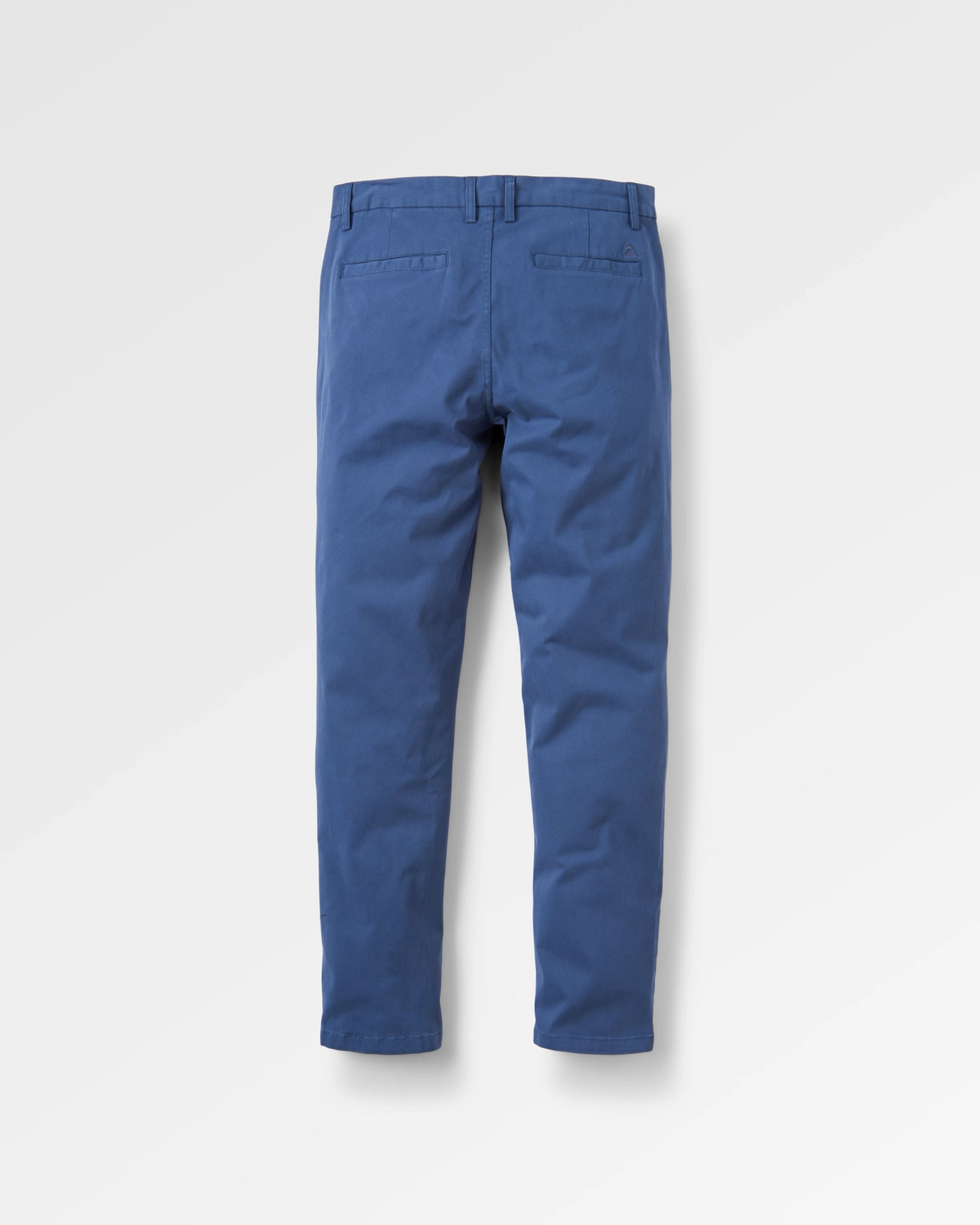 365 Organic Cotton Trouser - Dark Denim - Flatlay