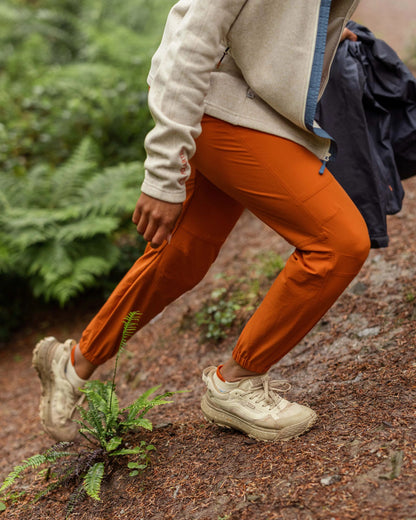Sandstone Recycled Active Trail Jogger - Sunset Orange - Lifestyle
