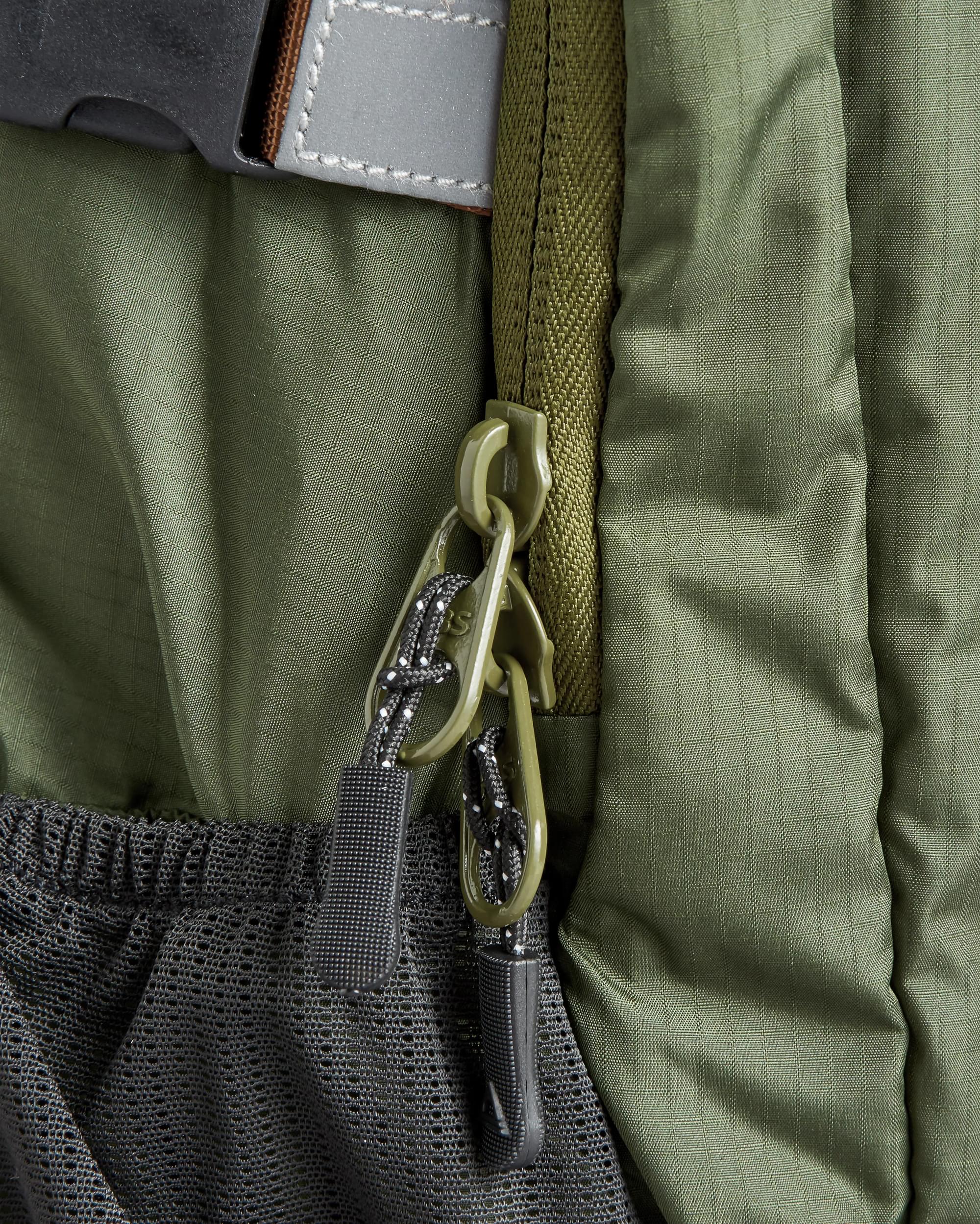 Track Recycled 20L Backpack - Fir Tree - Flatlay