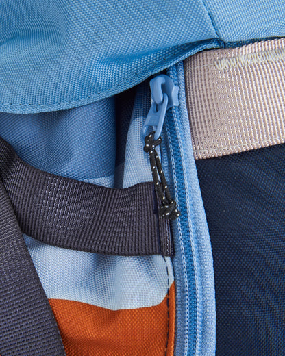 Boondocker Recycled 32L Backpack - Scenic Faded Denim - Flatlay