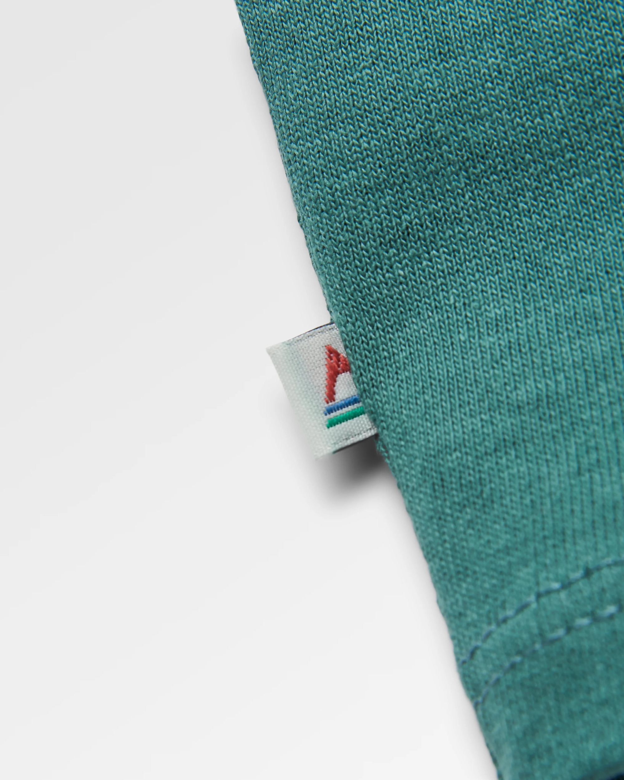 Escapism Recycled Cotton Vest - Deep Ocean - Flatlay