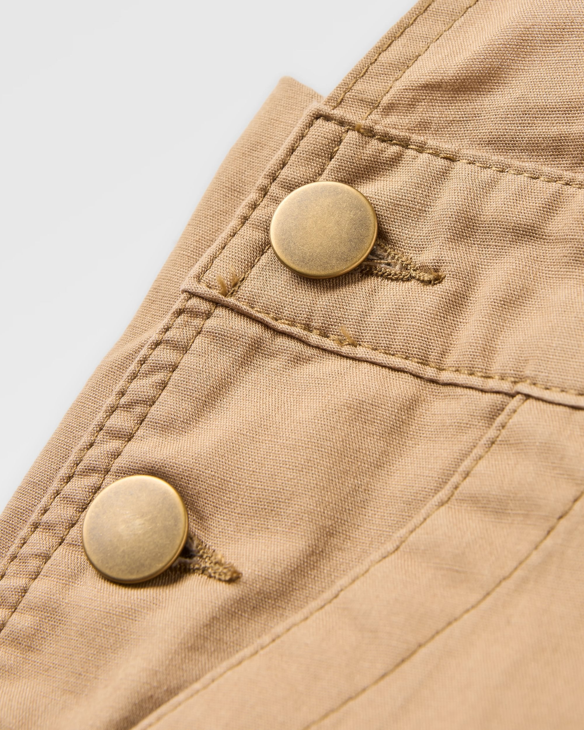 Shuffle Light Short Dungarees - Elmwood - Flatlay