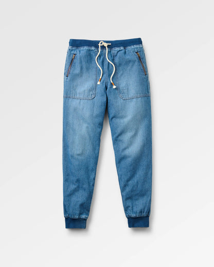 Hydrilla Denim Jogger - Denim Blue - Flatlay
