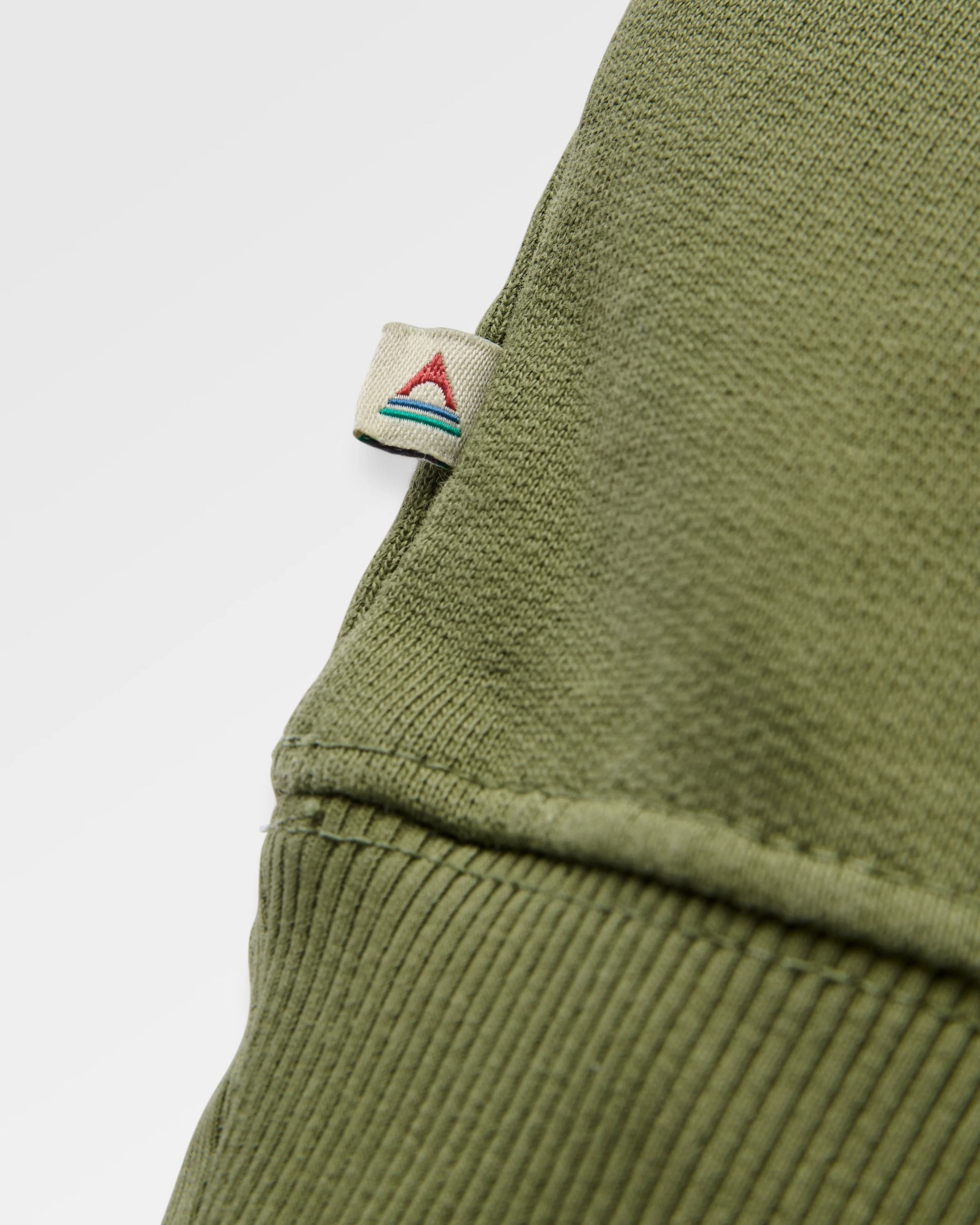 Passenger Relaxed Fit Hoodie - Khaki - Flatlay