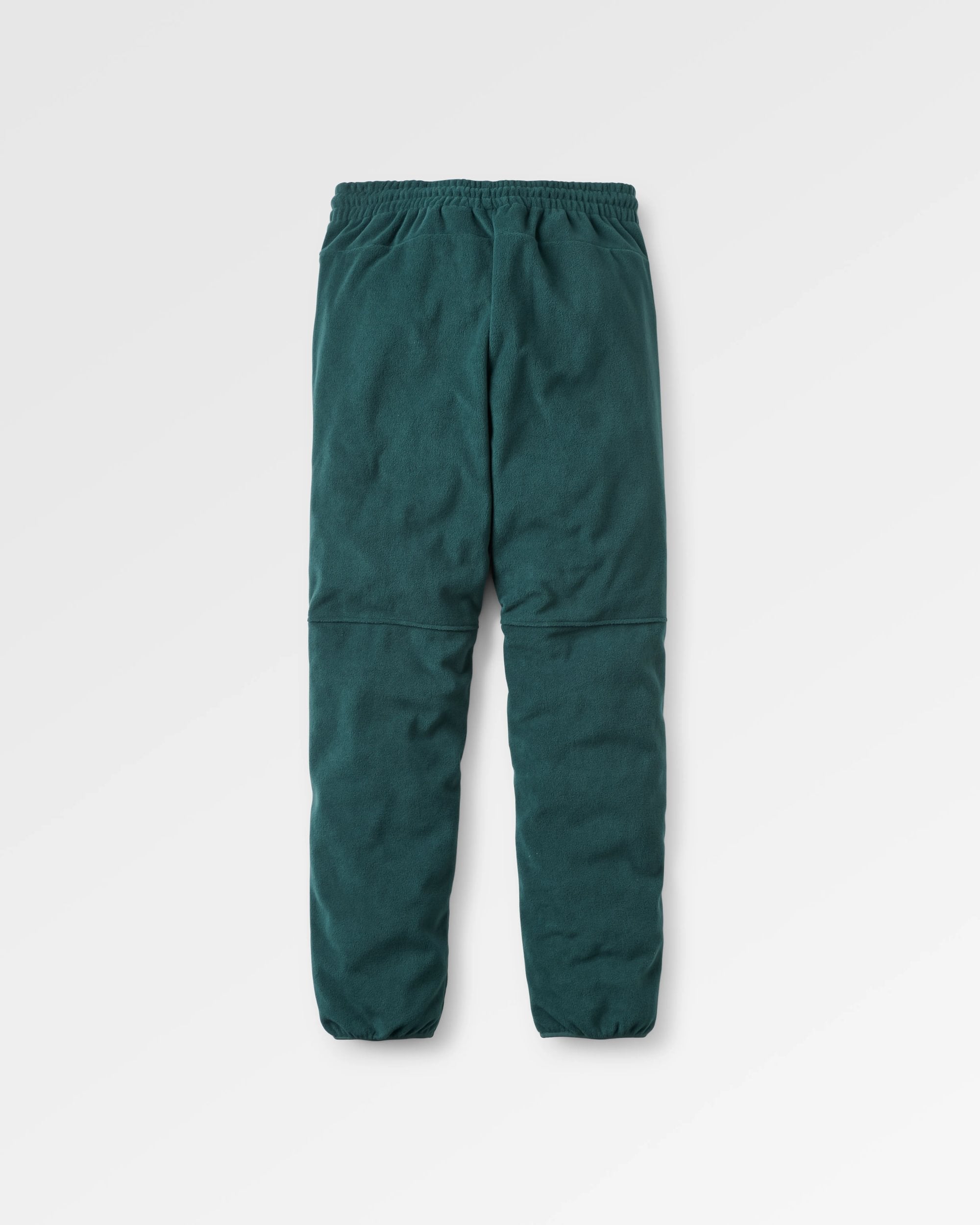 Set Off Recycled Polar Fleece Jogger - Dark Fern  - Flatlay