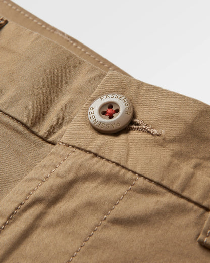 365 'Light' Organic Cotton Shorts - Biscuit