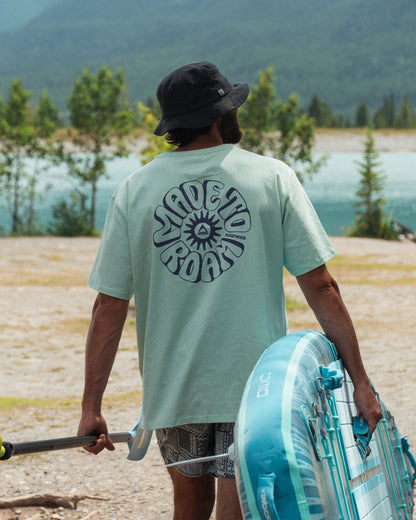 Easy Days Recycled Cotton T-Shirt - Spearmint - Lifestyle