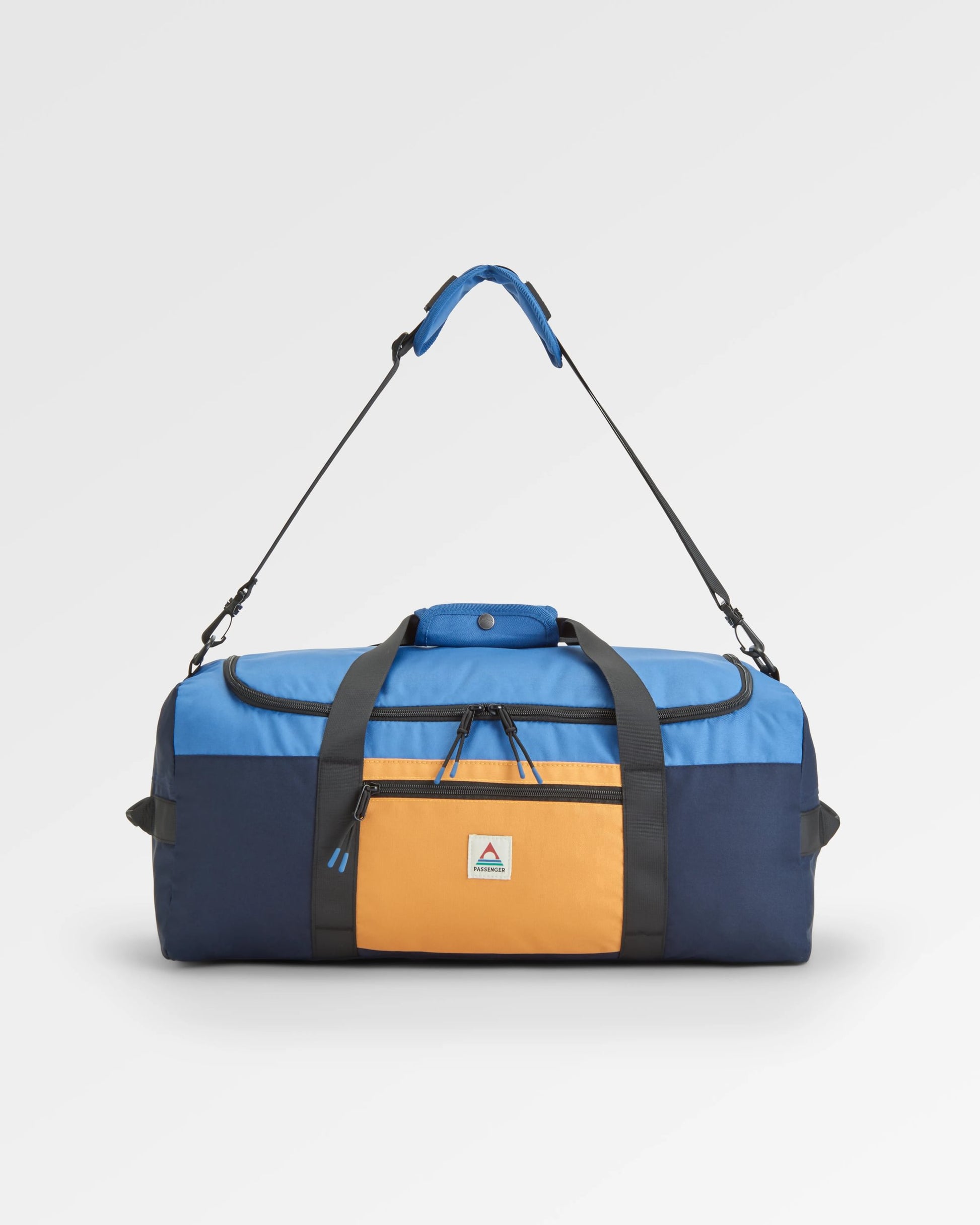 Boondocker Recycled 30L Duffel - Honey/Dark Denim/Rich Navy