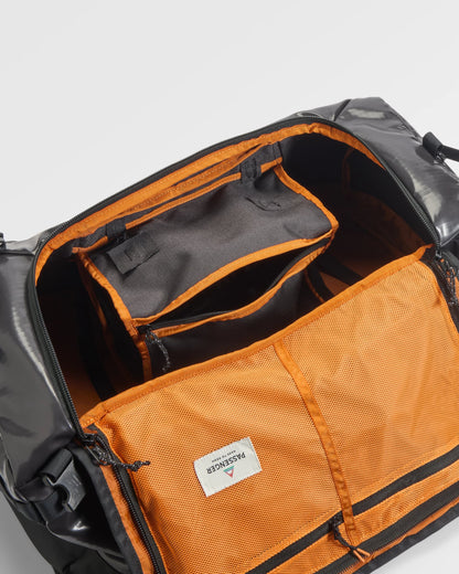 Roamer Recycled 40L Duffel Bag - Phantom Black - Flatlay