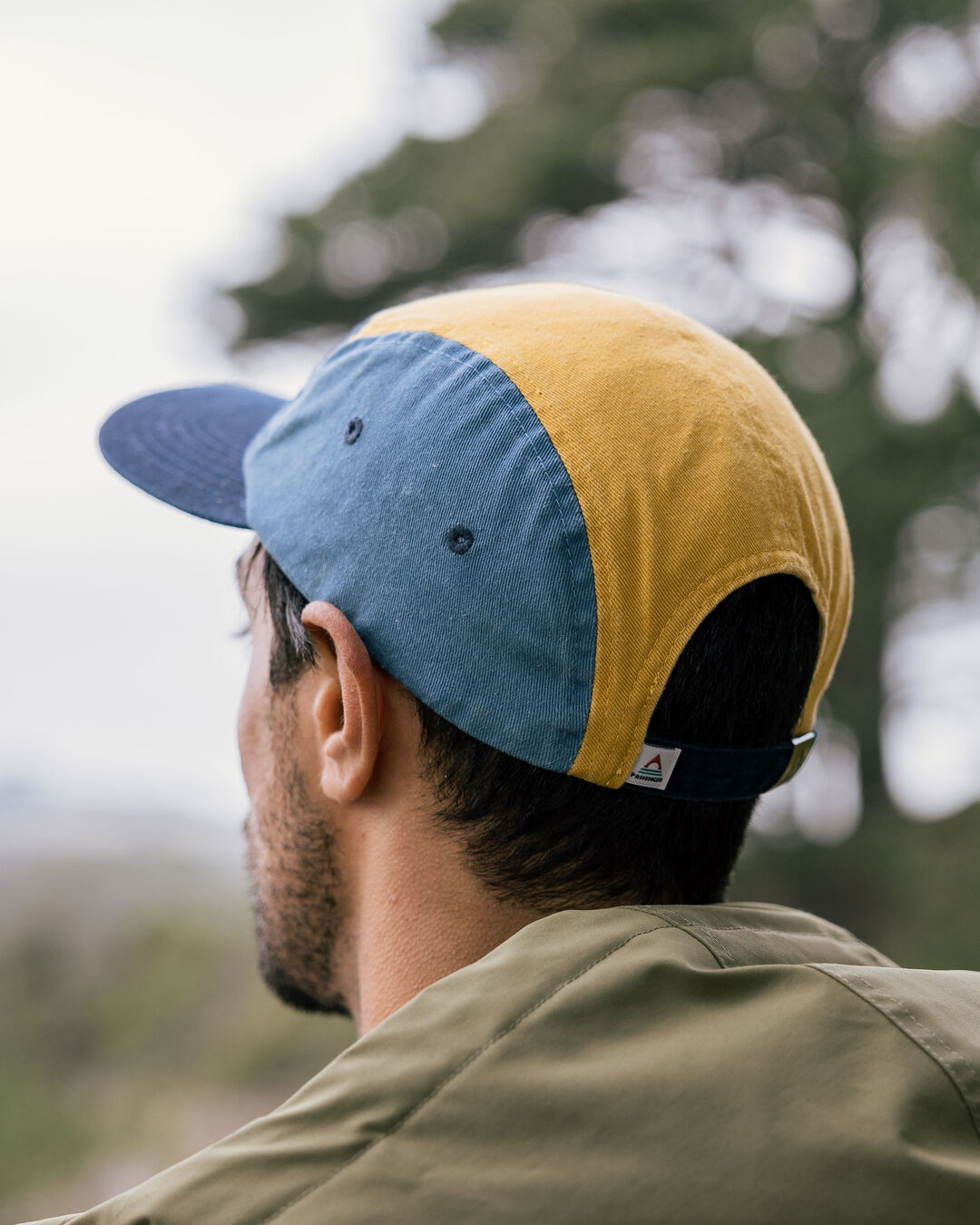 Love The Wild Recycled Cotton 5 Panel Cap - Multi - Lifestyle - Male