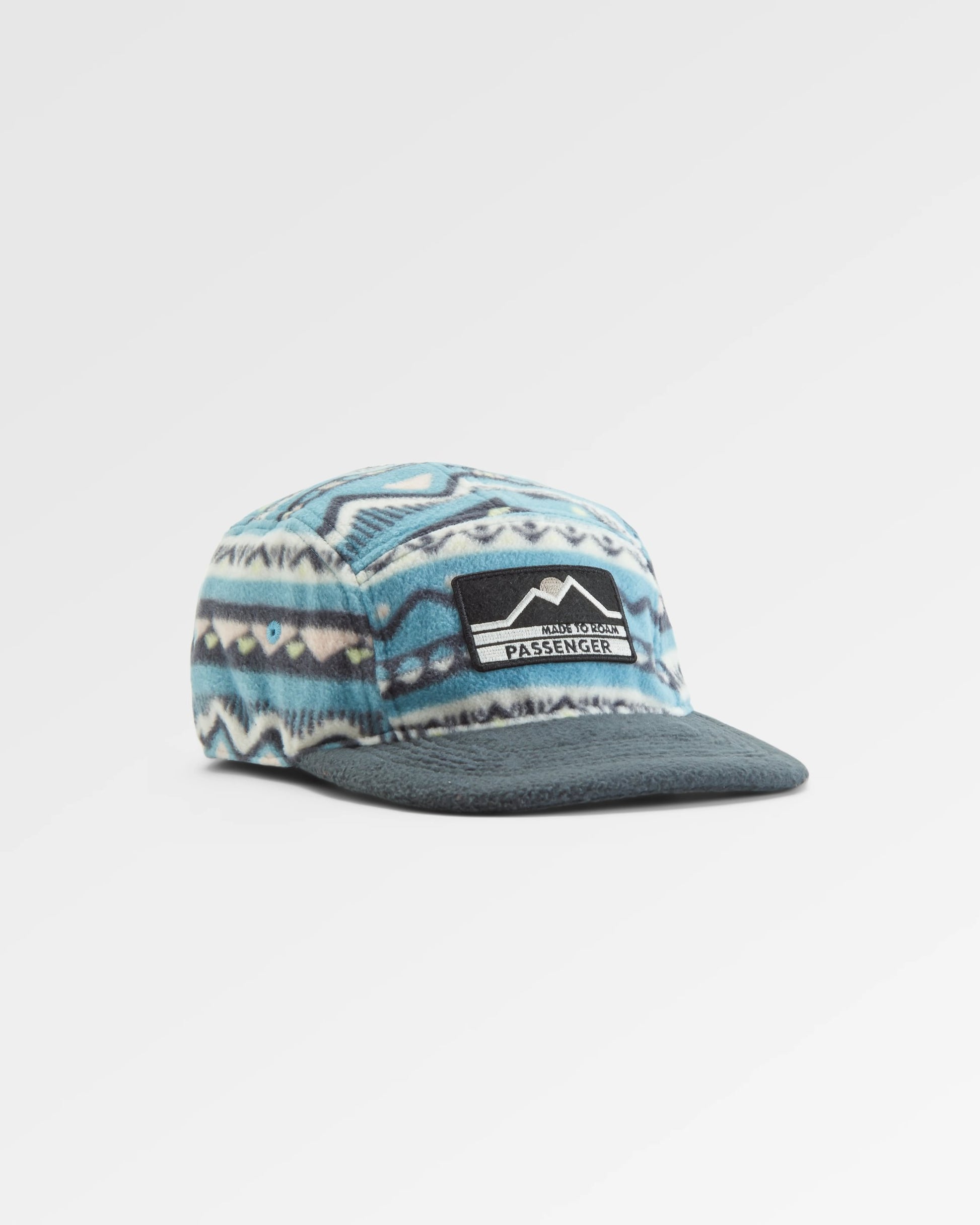 Pine Recycled Polar Fleece Cap - Mountain Geo Arctic