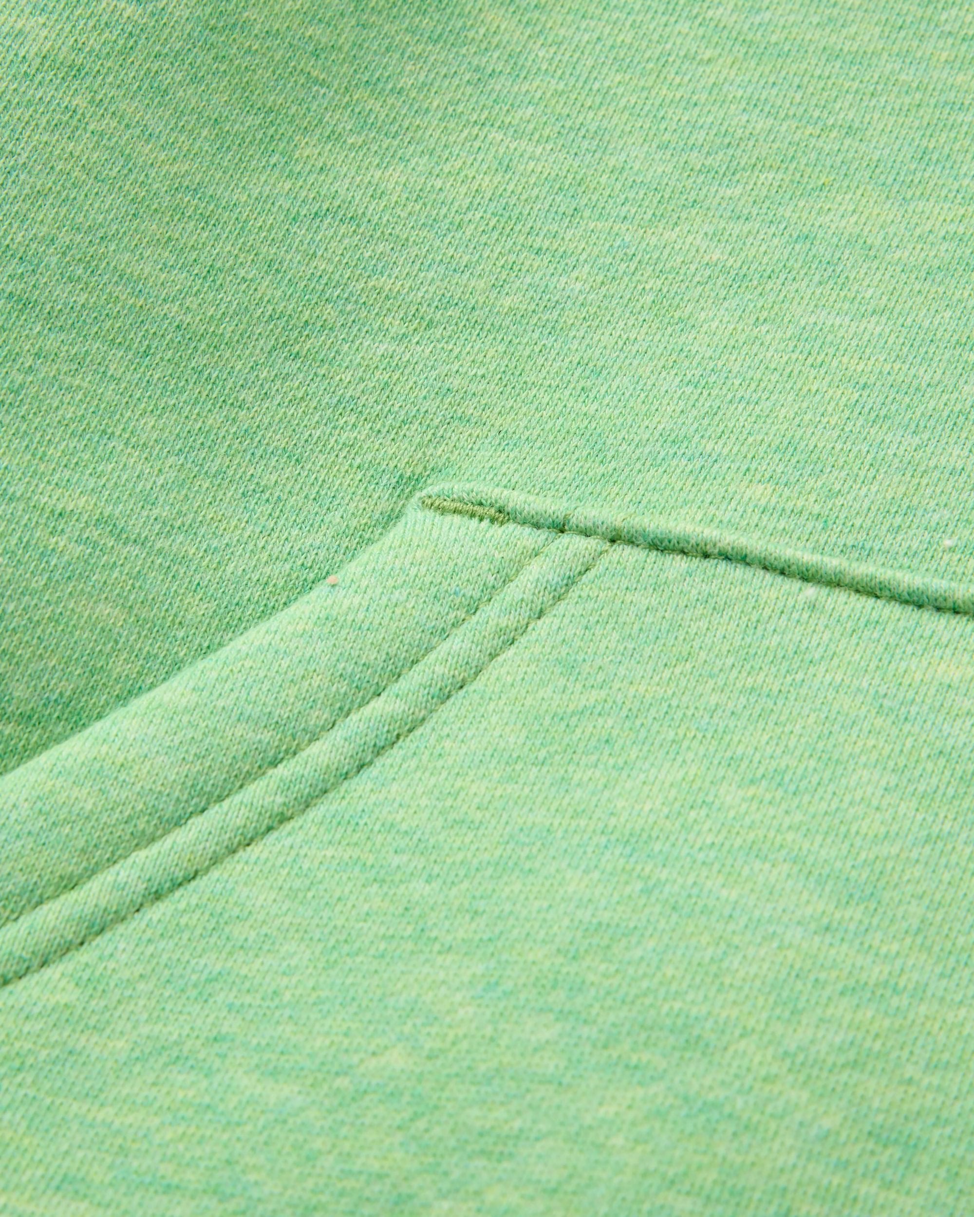 Legacy Hoodie - True Green Marl - Flatlay
