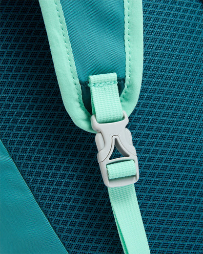 Travelscape Light Tote - Mediterranean/ Ocean Teal - Flatlay
