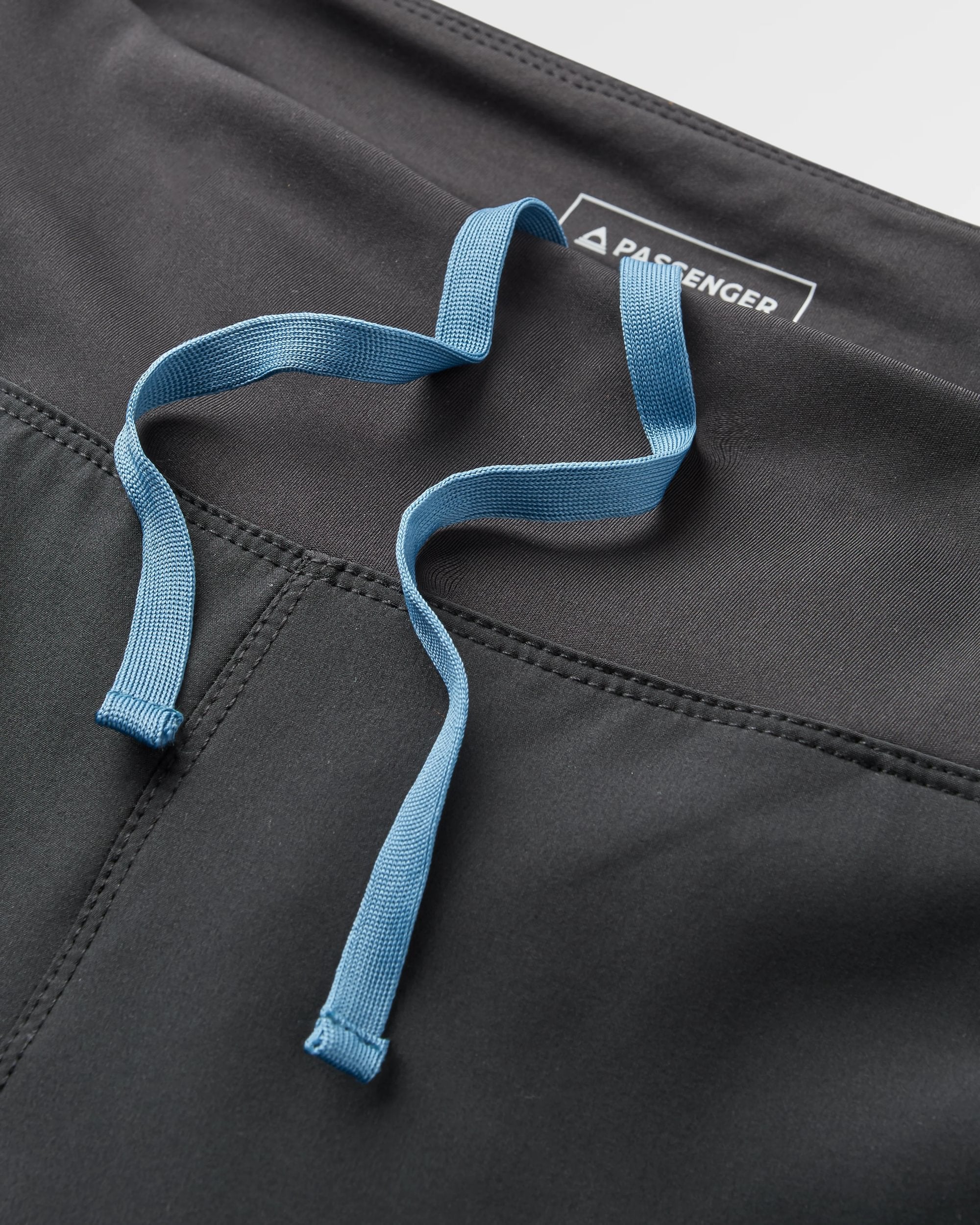 Roundtrip Recycled Trail Short - Black - Flatlay