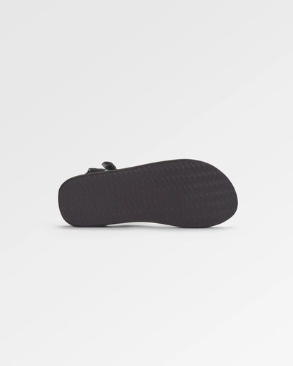 Monterey Sandal - Black - Flatlay