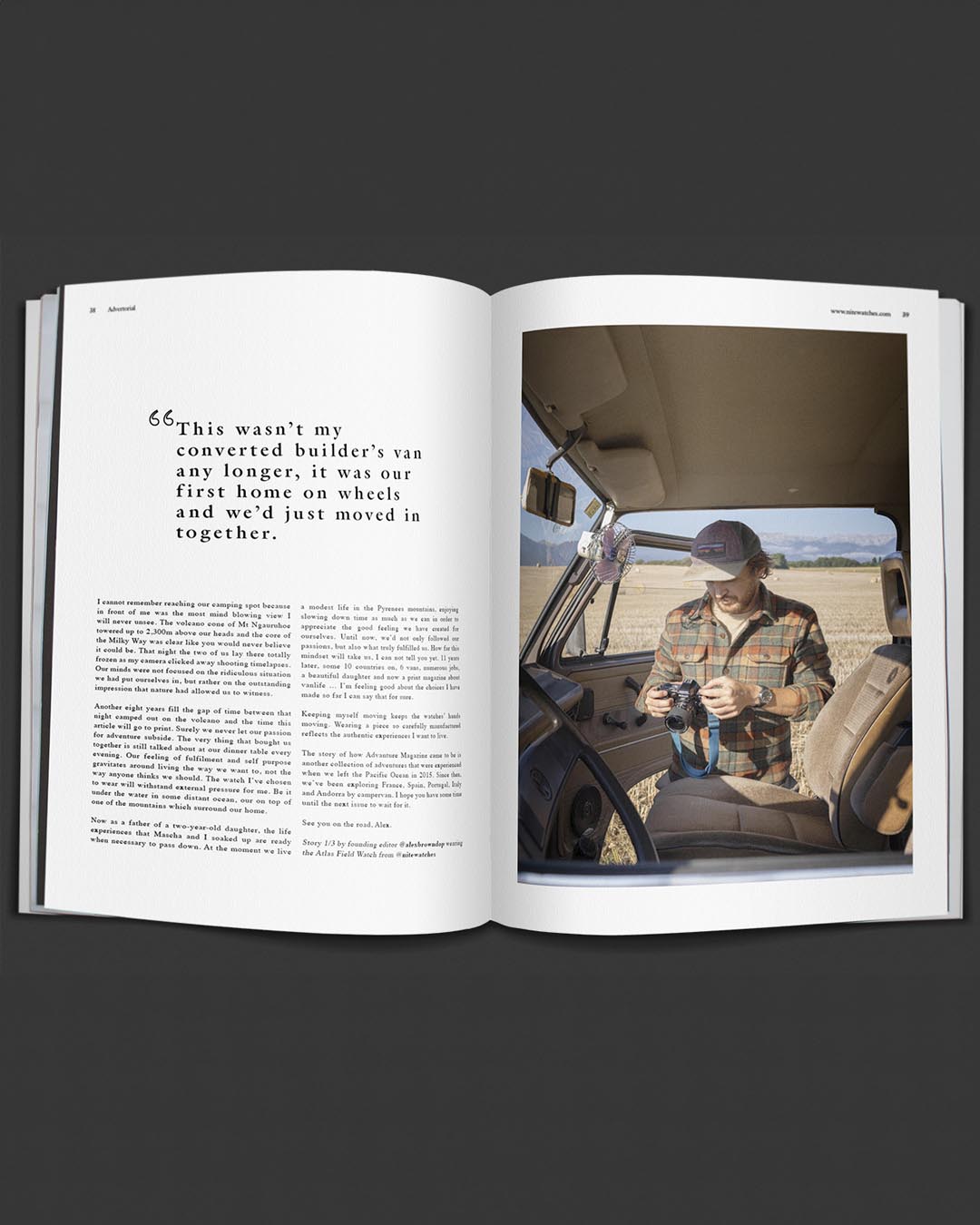 Advanture Magazine Issue 10 - Flatlay