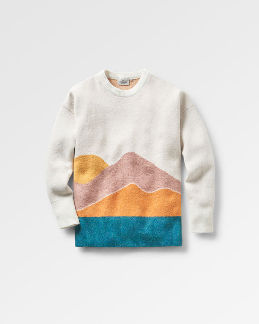Vista Recycled Knitted Jumper - Off White