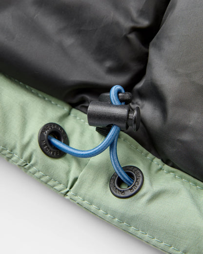 Cindra Down Jacket - Pistachio - Flatlay