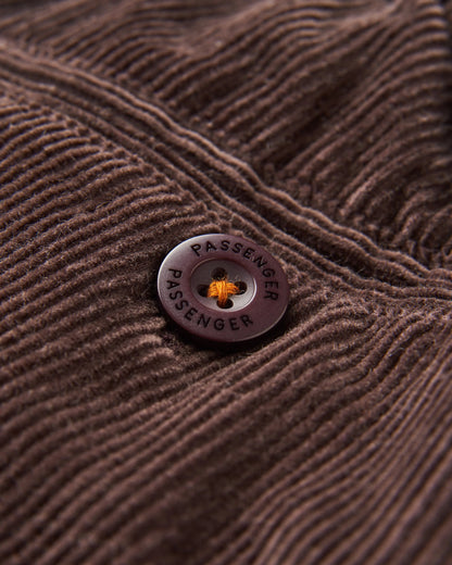 Adventurer Cord Trouser - Espresso - Flatlay