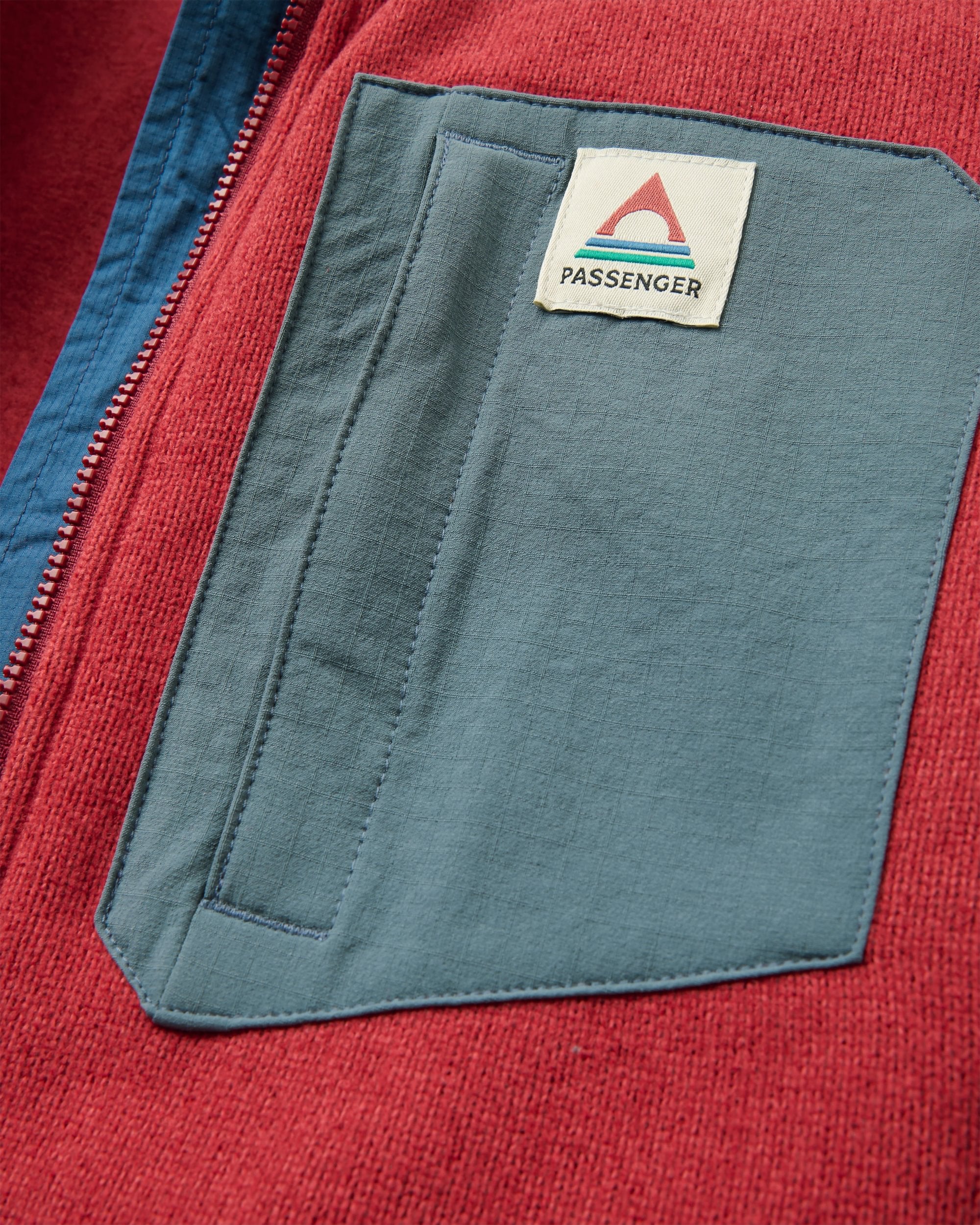 Stargazer Polartec® Fleece - Garnet - Flatlay