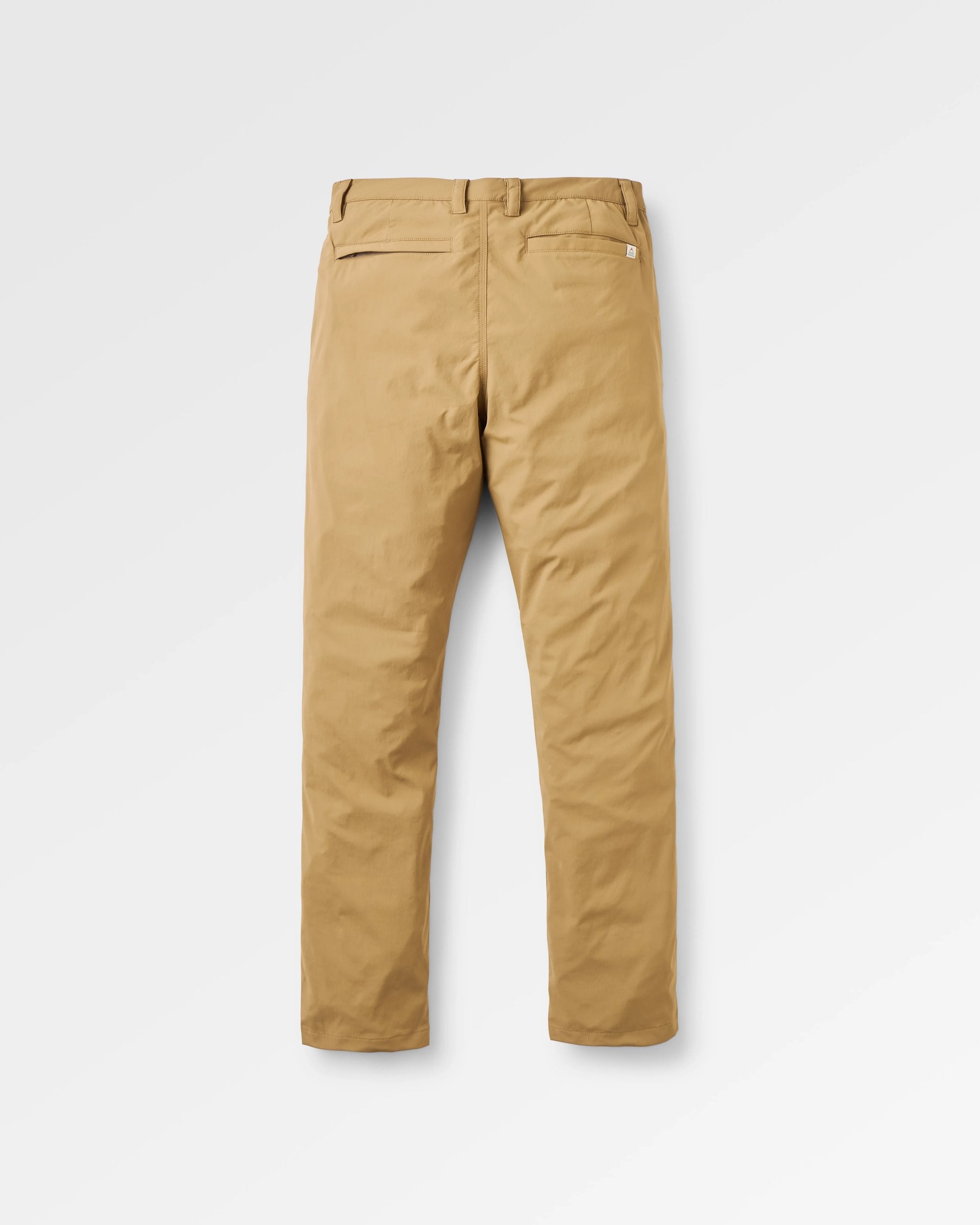 365 Hybrid Trouser - Caramel Brown - Flatlay