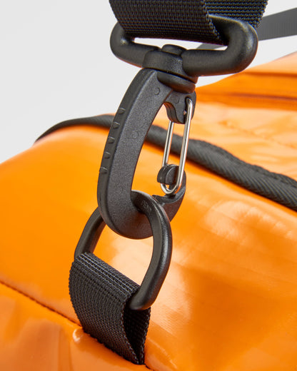 Roamer Recycled 80L Duffel Bag - Sunrise Orange - Flatlay