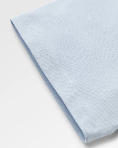 Beyond Relaxed Fit T-Shirt - Grey Blue - Flatlay