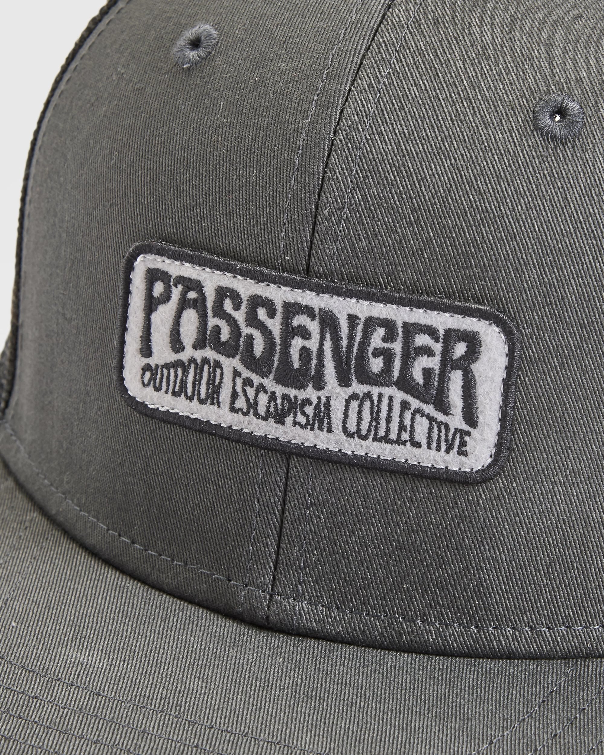 Timberline Trucker Cap - Charcoal - Flatlay