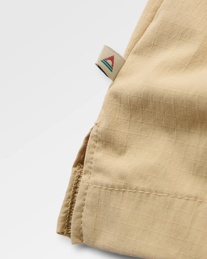 Arden Ripstop Short Sleeve Shirt - Desert - Flatlay