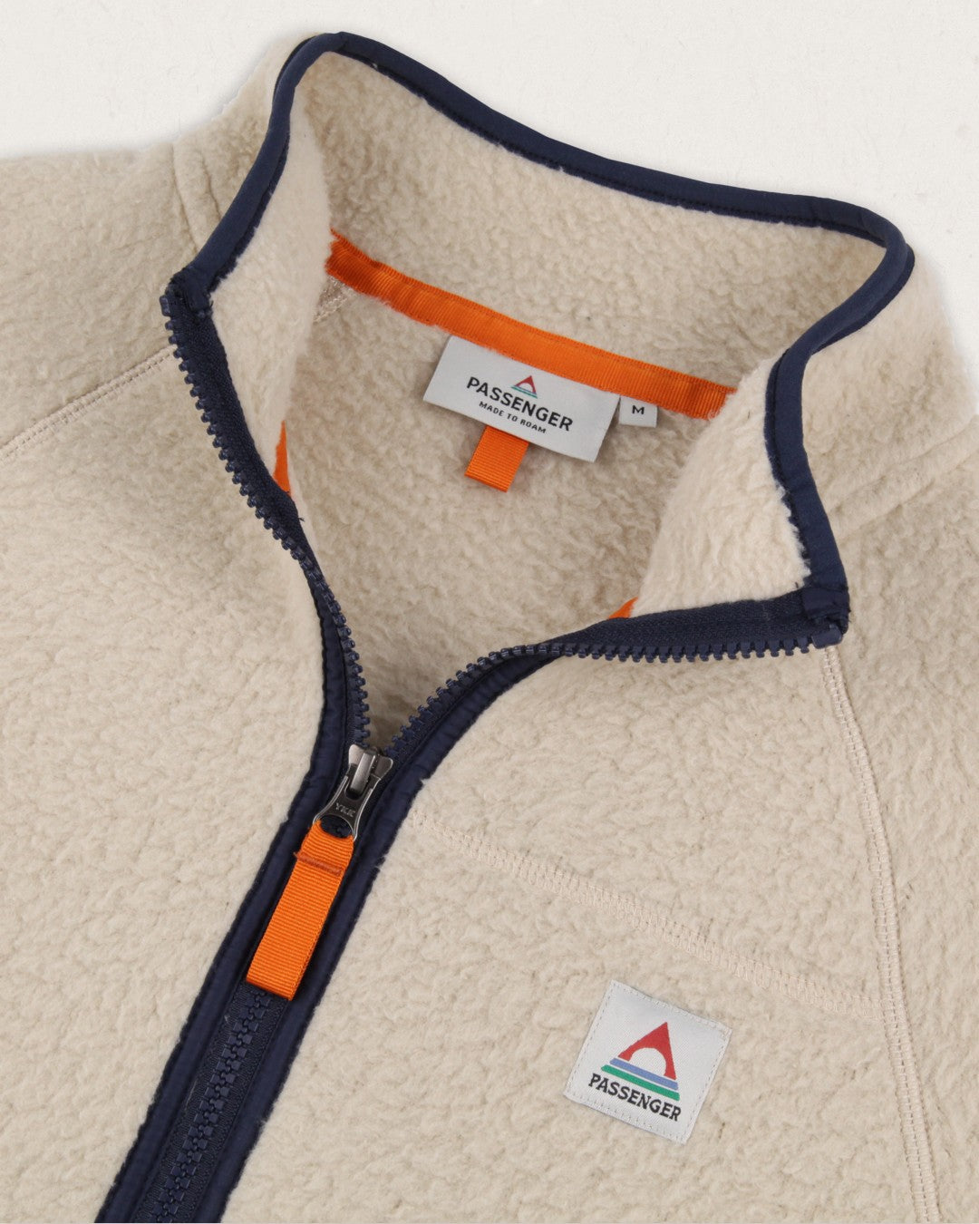 Tripper Full Zip Sherpa Fleece - Oatmeal