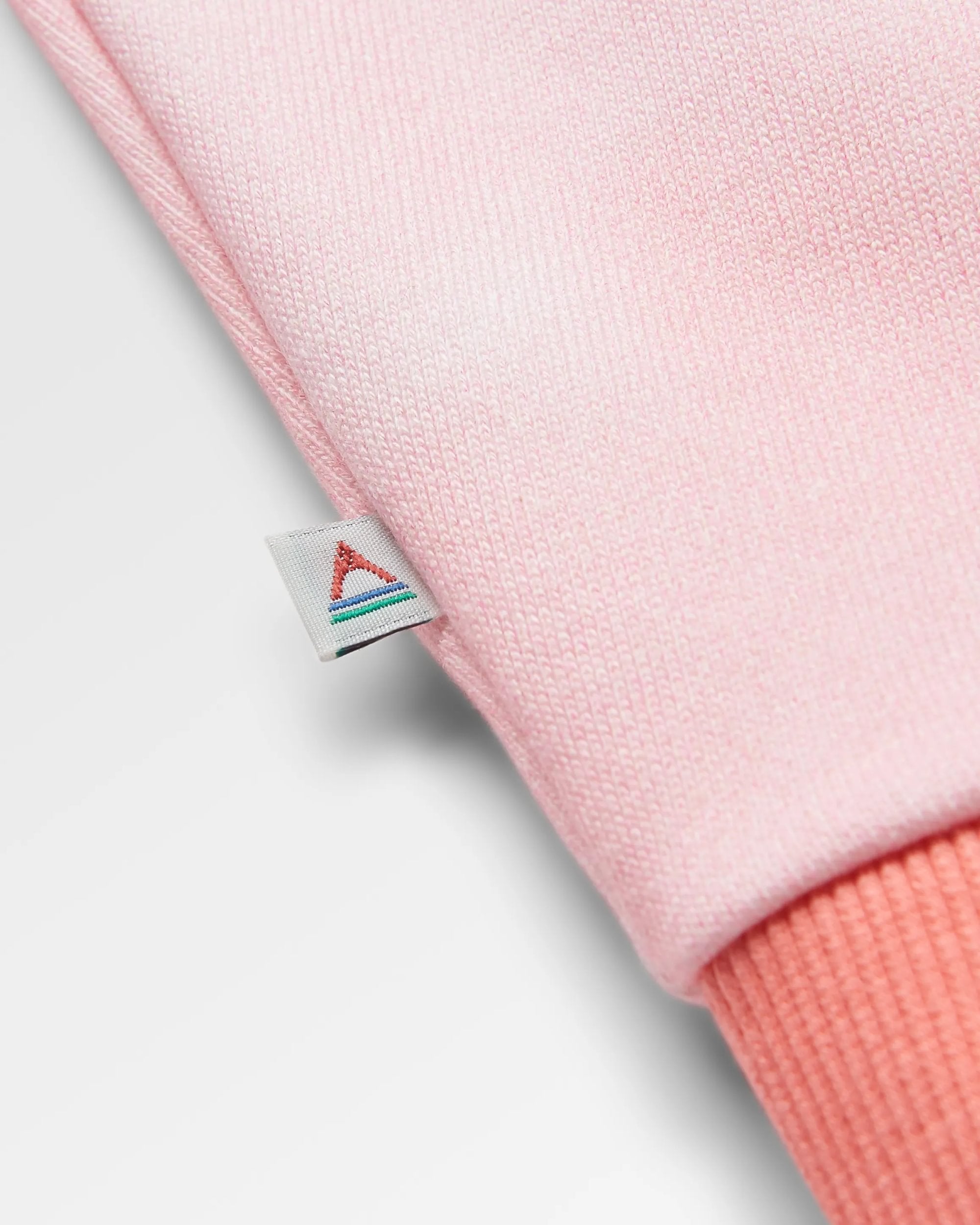 Rediscover Printed Hoodie - Tie Dye Shell Pink - Flatlay