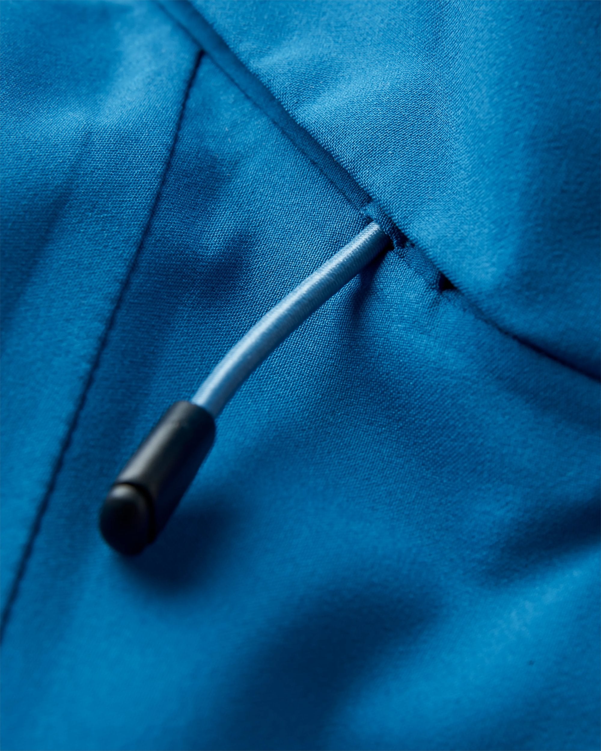 Diablo Recycled Waterproof Anorak - Azure Blue - Flatlay