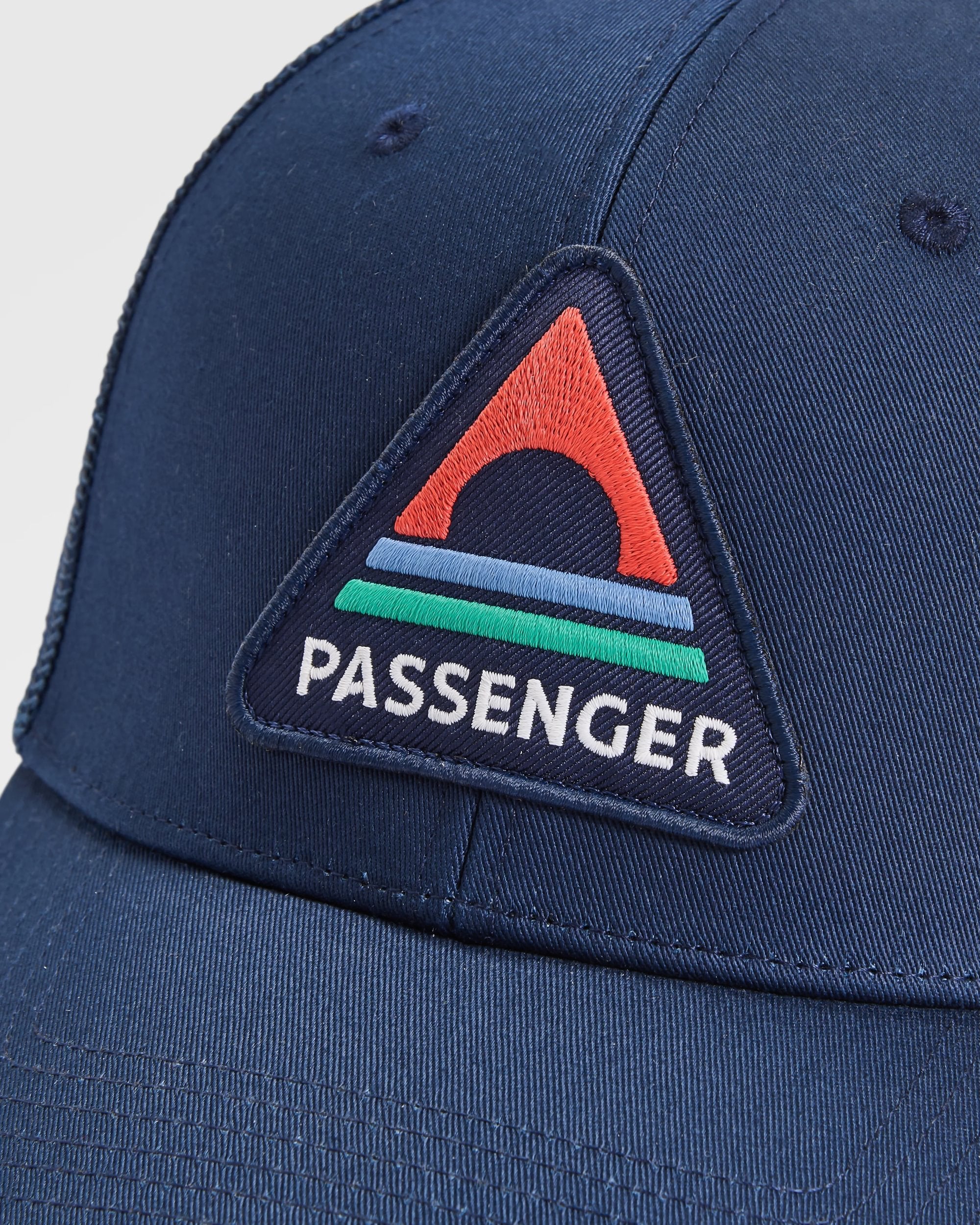 Elements Core Trucker - Triangle Patch - Rich Navy - Flatlay