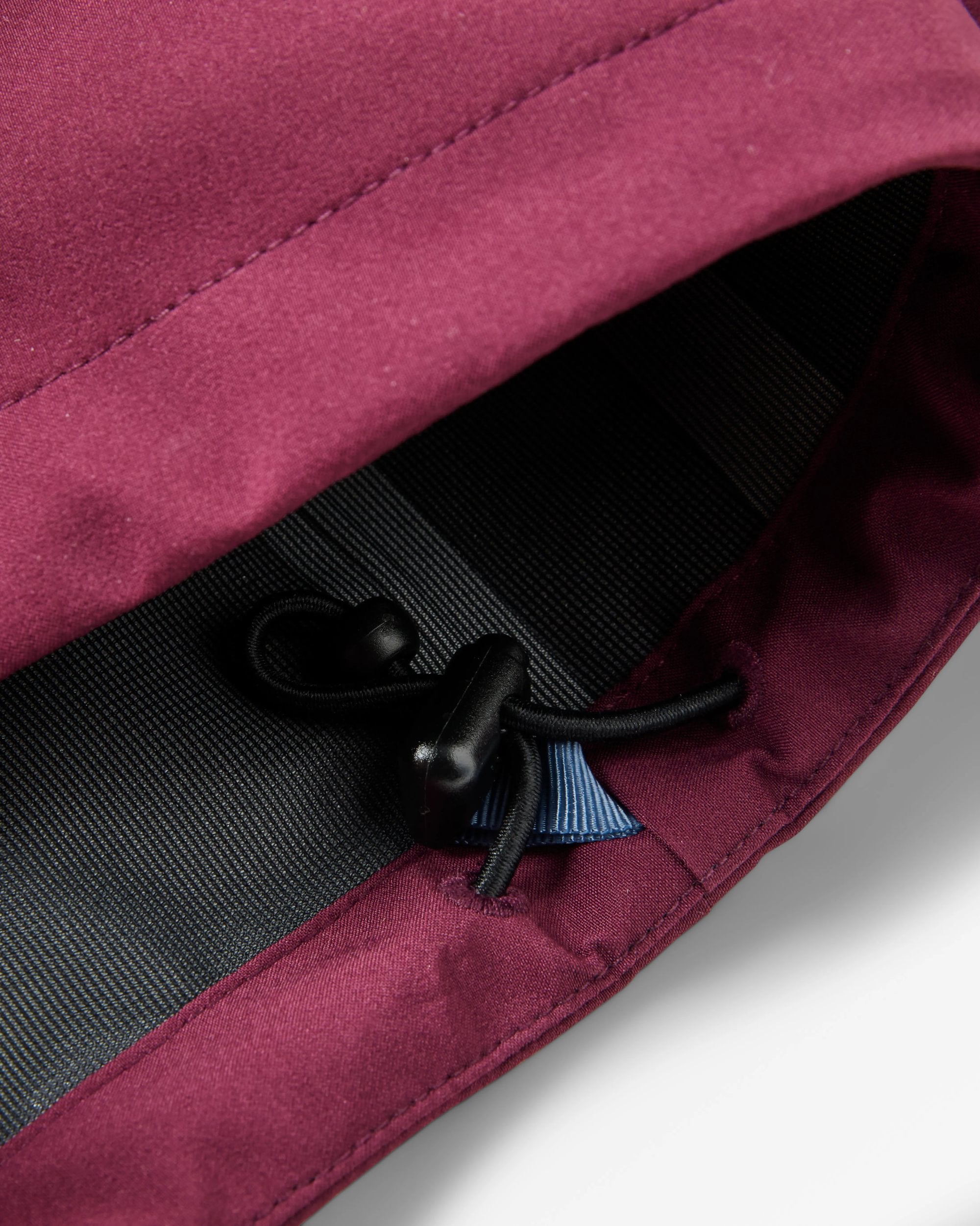 Five Element Recycled Waterproof Jacket - Fig - Flatlay