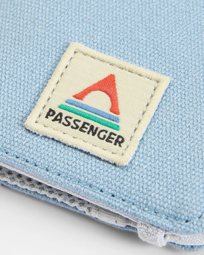 Vantage Wallet - Faded Denim/ Grey Blue - Flatlay