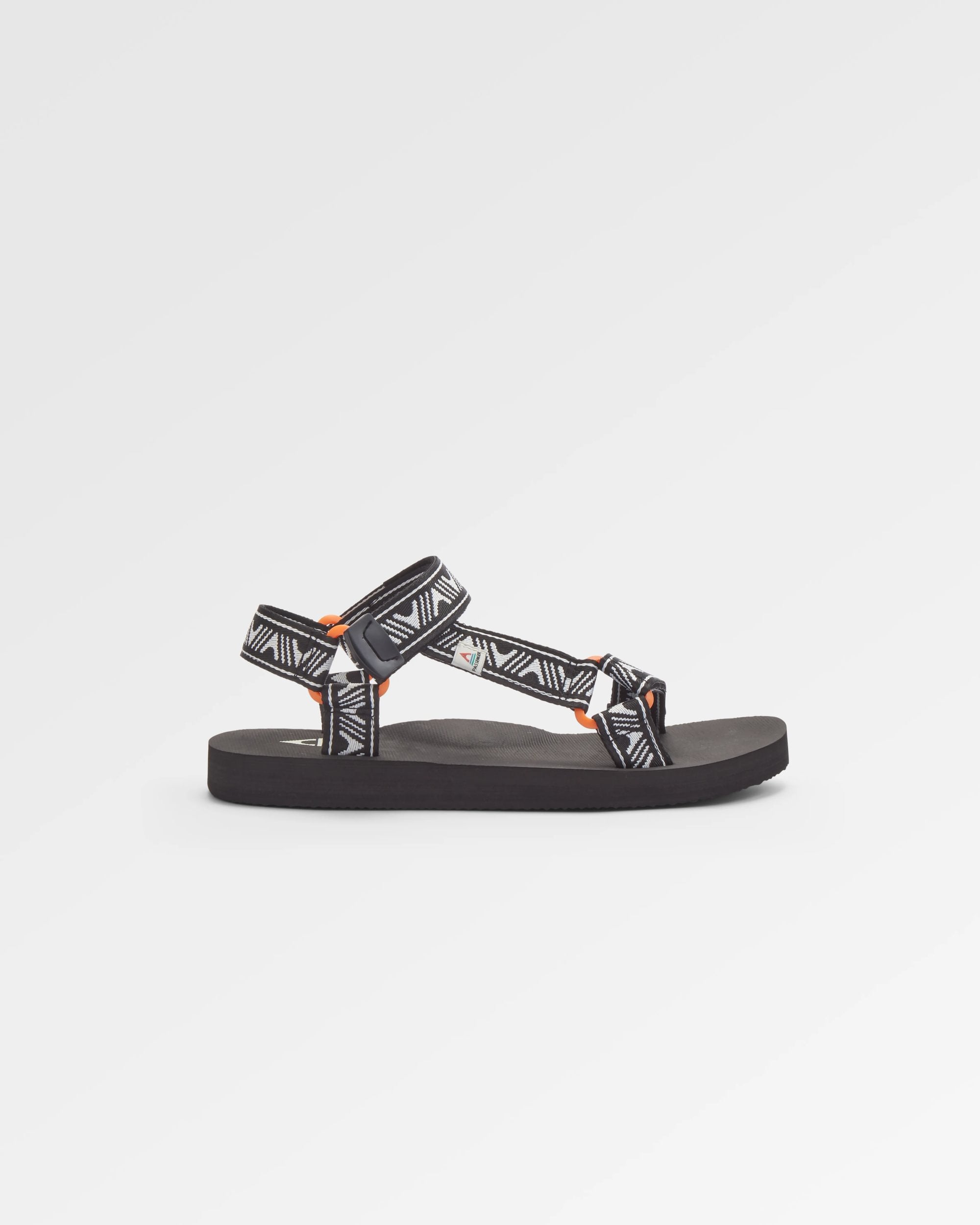 Venice Sandal - Trail Monochrome - Flatlay