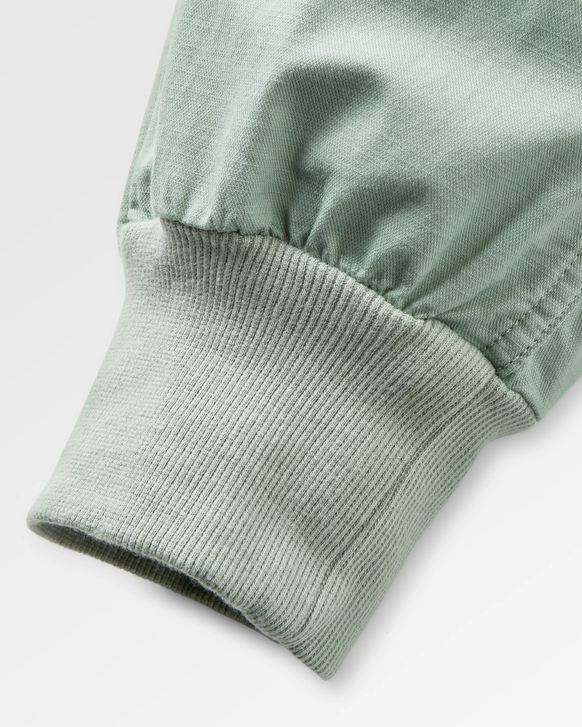 Hydrilla Organic Cotton Trouser - Pistachio - Flatlay