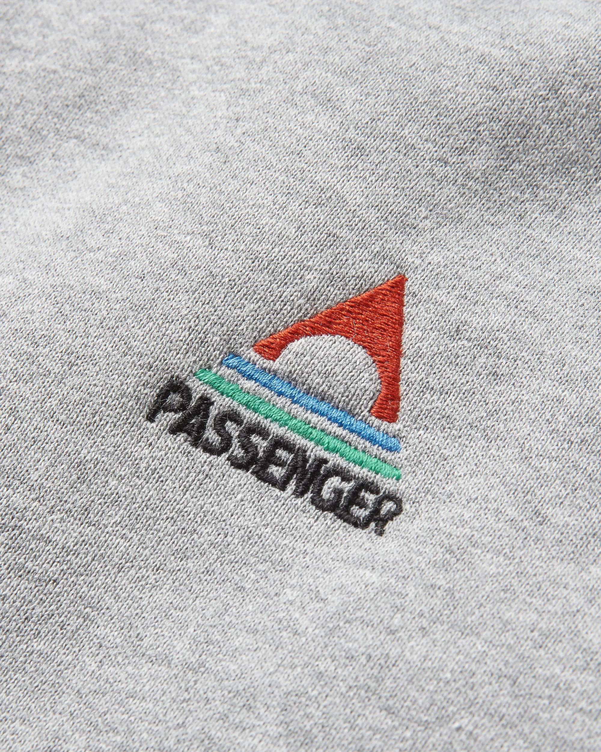 Vita Organic Cotton Hoodie - Grey Marl - Flatlay