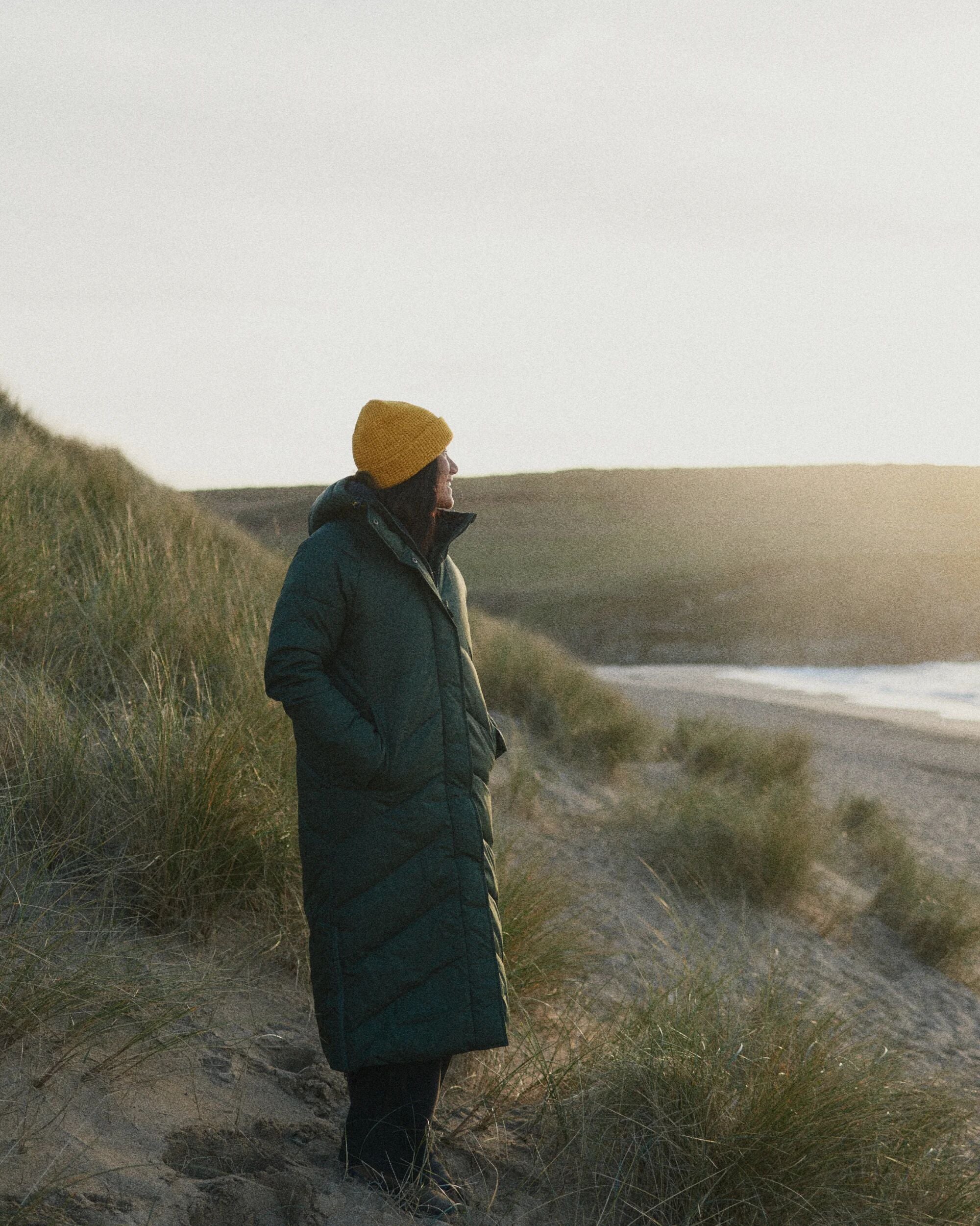 Tasman Recycled Long Insulated Jacket - Fir Tree - Lifestyle