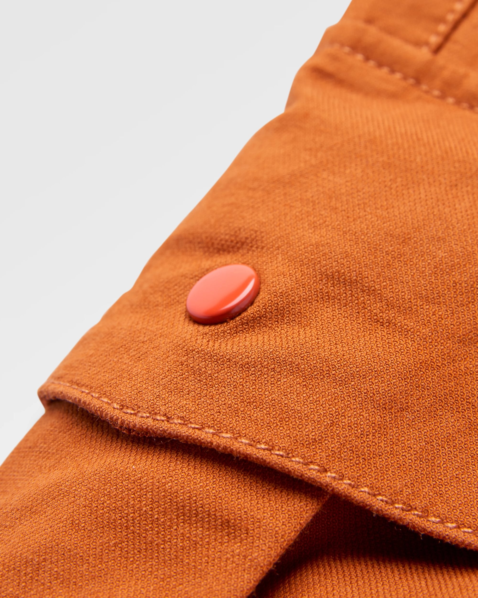 Hydrilla Organic Cotton Trouser - Sunset Orange - Flatlay
