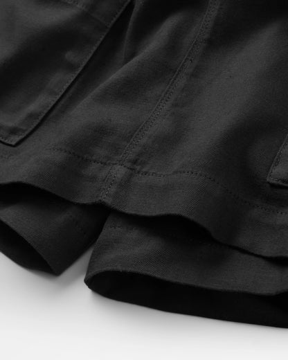 Whirl Lightweight Skort - Black - Flatlay
