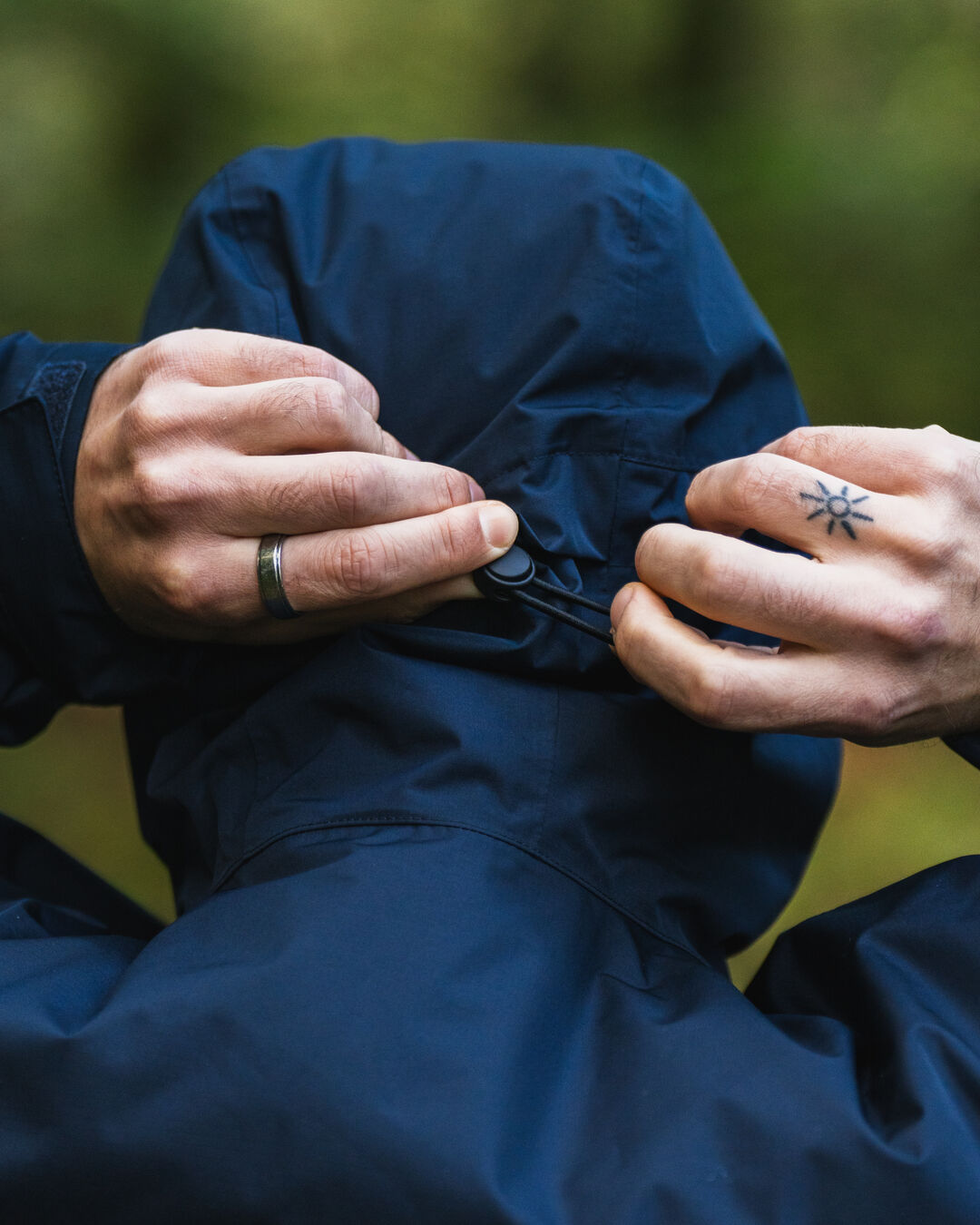 Shadow Thermore® Insulated Water Resistant Jacket - Dark Denim/ Deep Navy - Lifestyle